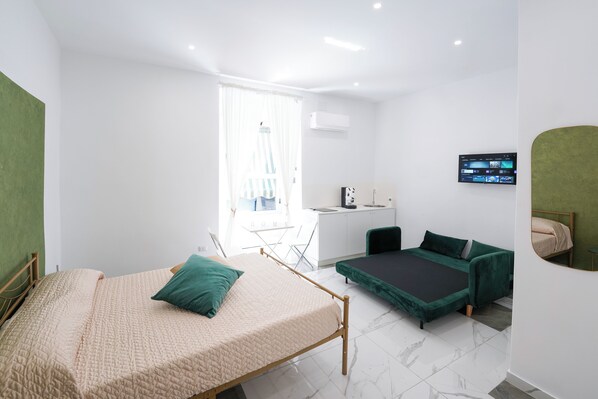 1 habitación, cuna de viaje, wifi y ropa de cama 