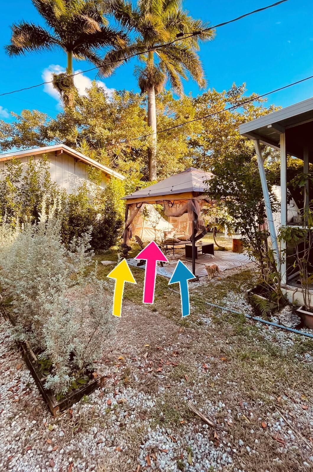 Overnattingsstedets uteområder