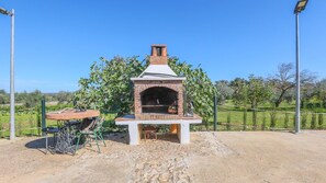 Outdoor dining - Casa Albahacar Paymogo by Ruralidays (Huelva)