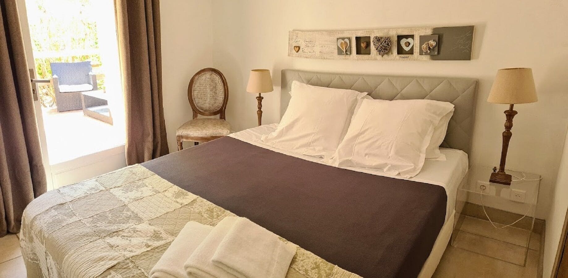 2 chambres, Wi-Fi, draps fournis