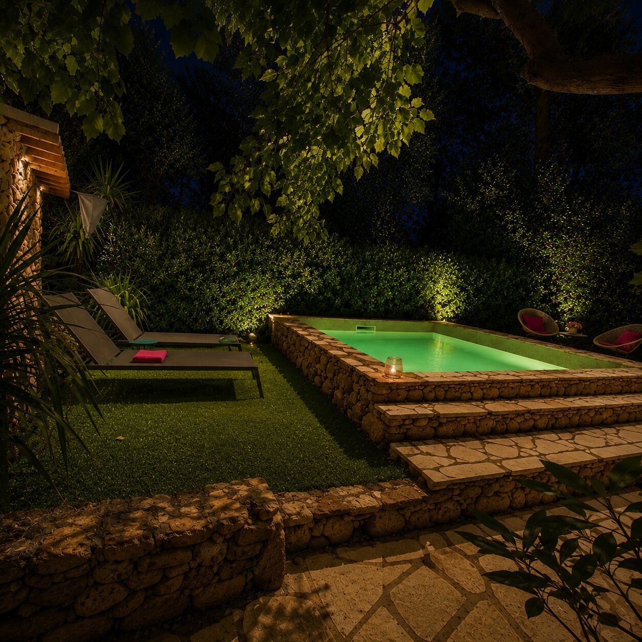 Outdoor pool