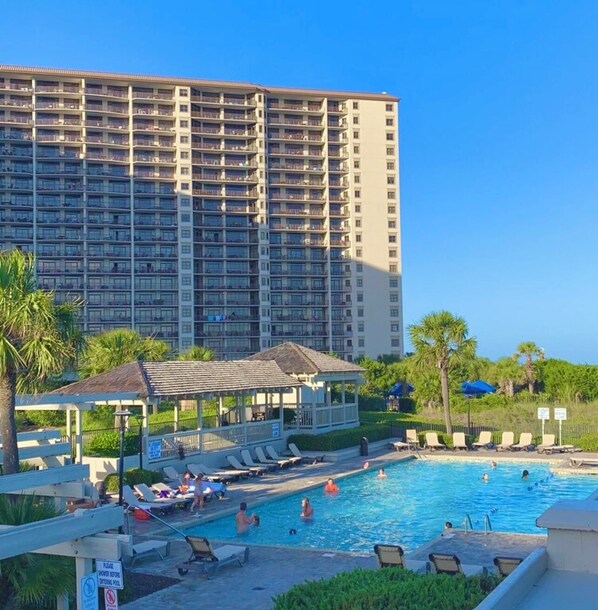 Alberca al aire libre 