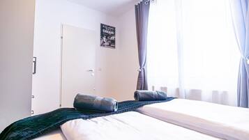 1 slaapkamer, beddengoed