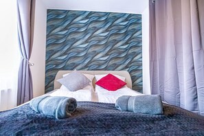 1 quarto, roupa de cama