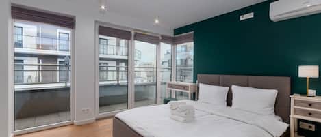 2 chambres, fer et planche Ă repasser, Wi-Fi, draps fournis