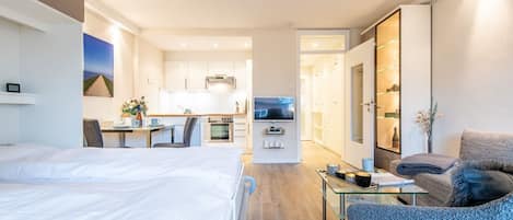 1 chambre, fer et planche à repasser, Wi-Fi, literie fournie