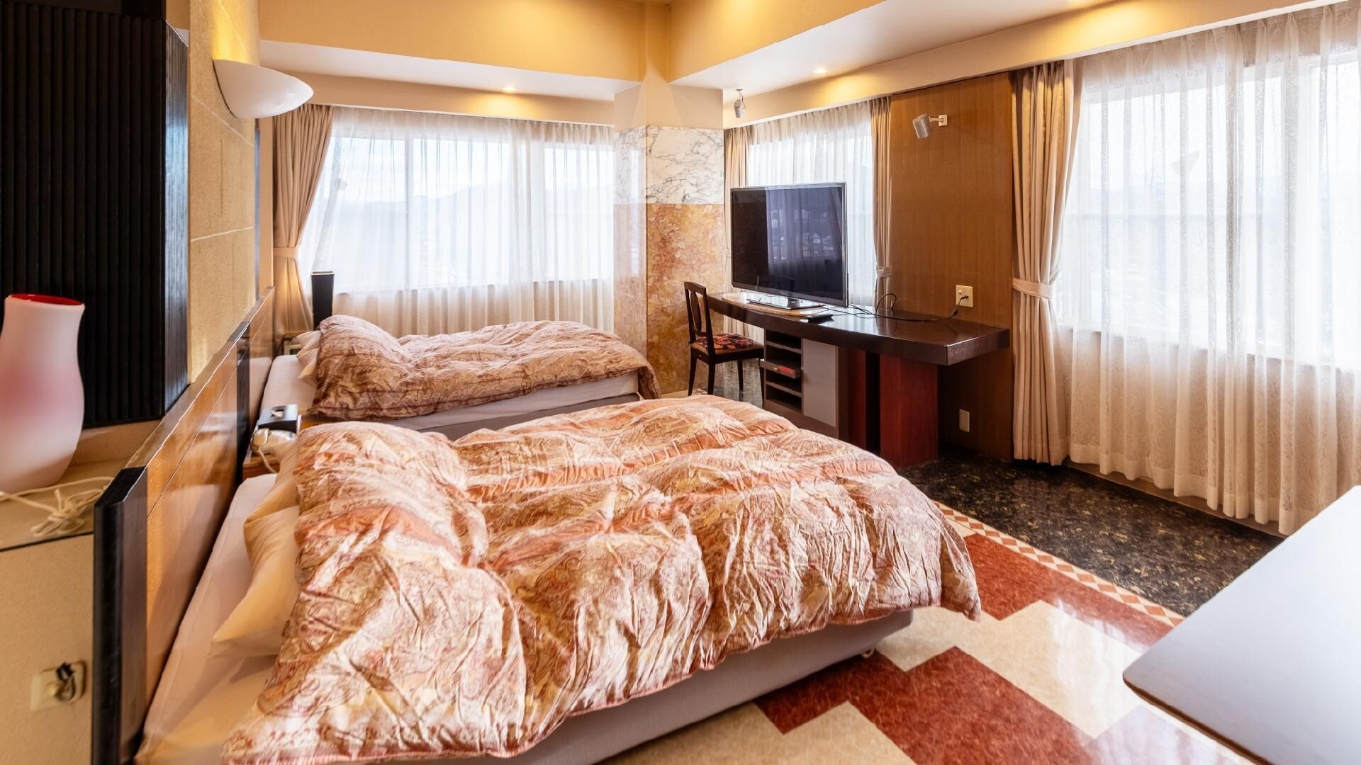 Individually decorated, individually furnished, blackout curtains