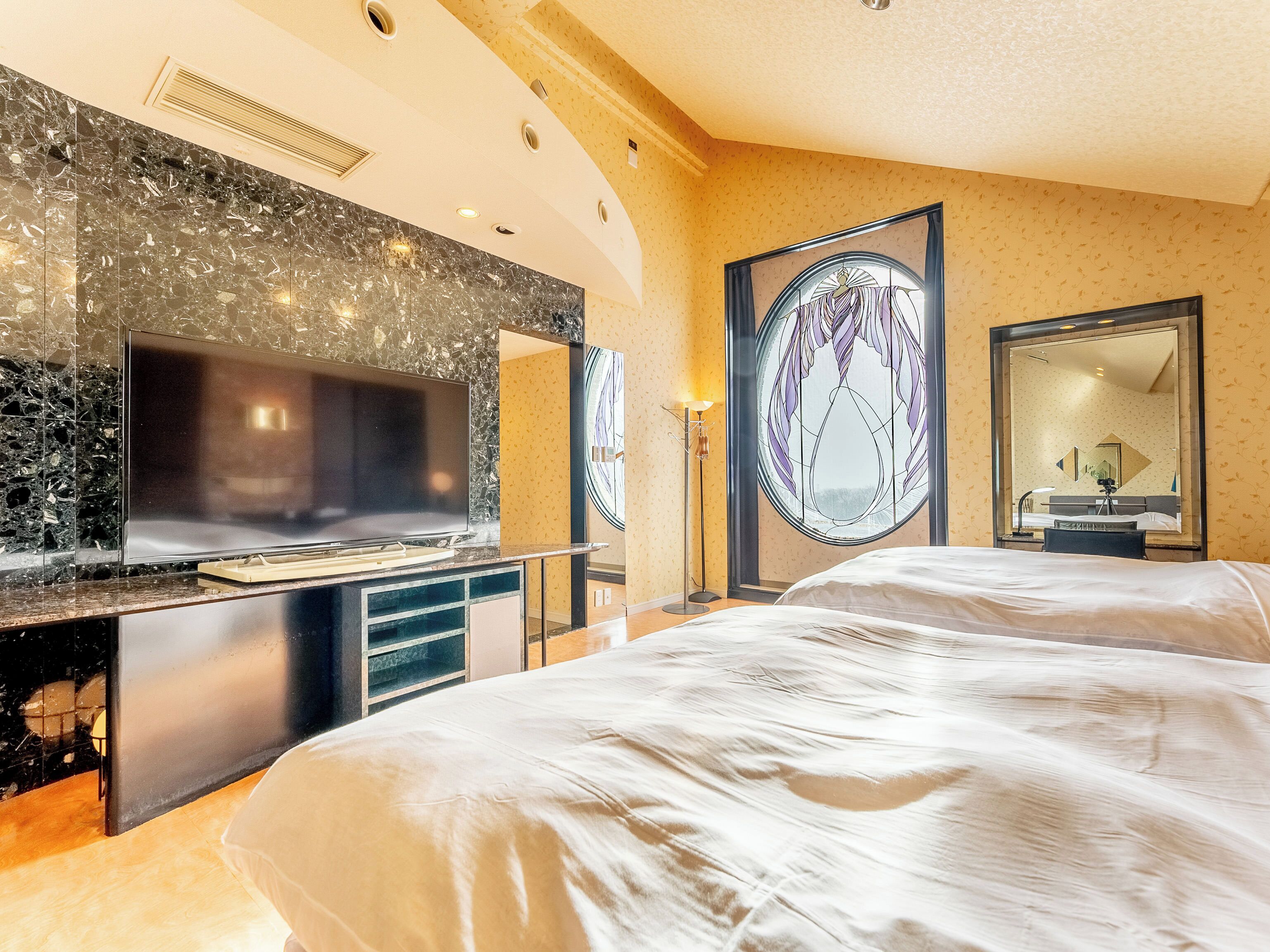 Kahden hengen executive-huone (kaksi sänkyä) (TopFloor with Pool and Sauna, Special) | Yksilöllisesti sisustettu, yksilöllisesti kalustettu, pimennysverhot