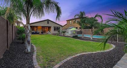 Stunning Surprise Gem | Private Pool + BBQ | Near Spring Training | 4BR in Surprise