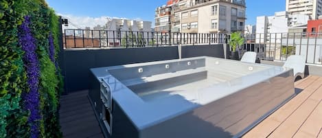 Apartment, 1 Bedroom, Smoking, Balcony | Pool | Outdoor pool