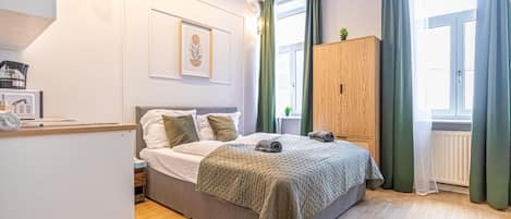 1 bedroom, iron/ironing board, WiFi, bed sheets