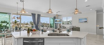 Anchors Away - Pool Home Across Street from Beach with Private Access