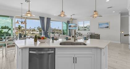 Anchors Away - Pool Home Across Street from Beach with Private Access