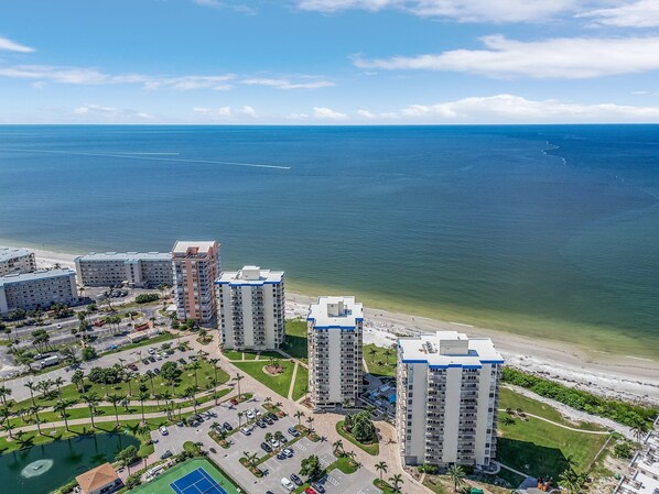 Exterior - Ocean View Condo, Heated Pool, Tennis -Beach You To It! - Roelens (Fort Myers Beach)