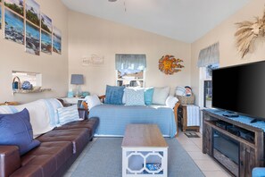 TV, table football, ping pong