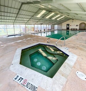 Indoor pool, a heated pool - Amazing Amenities! Mermaid Manor- Cozy Waterfront Getaway (Port Isabel)