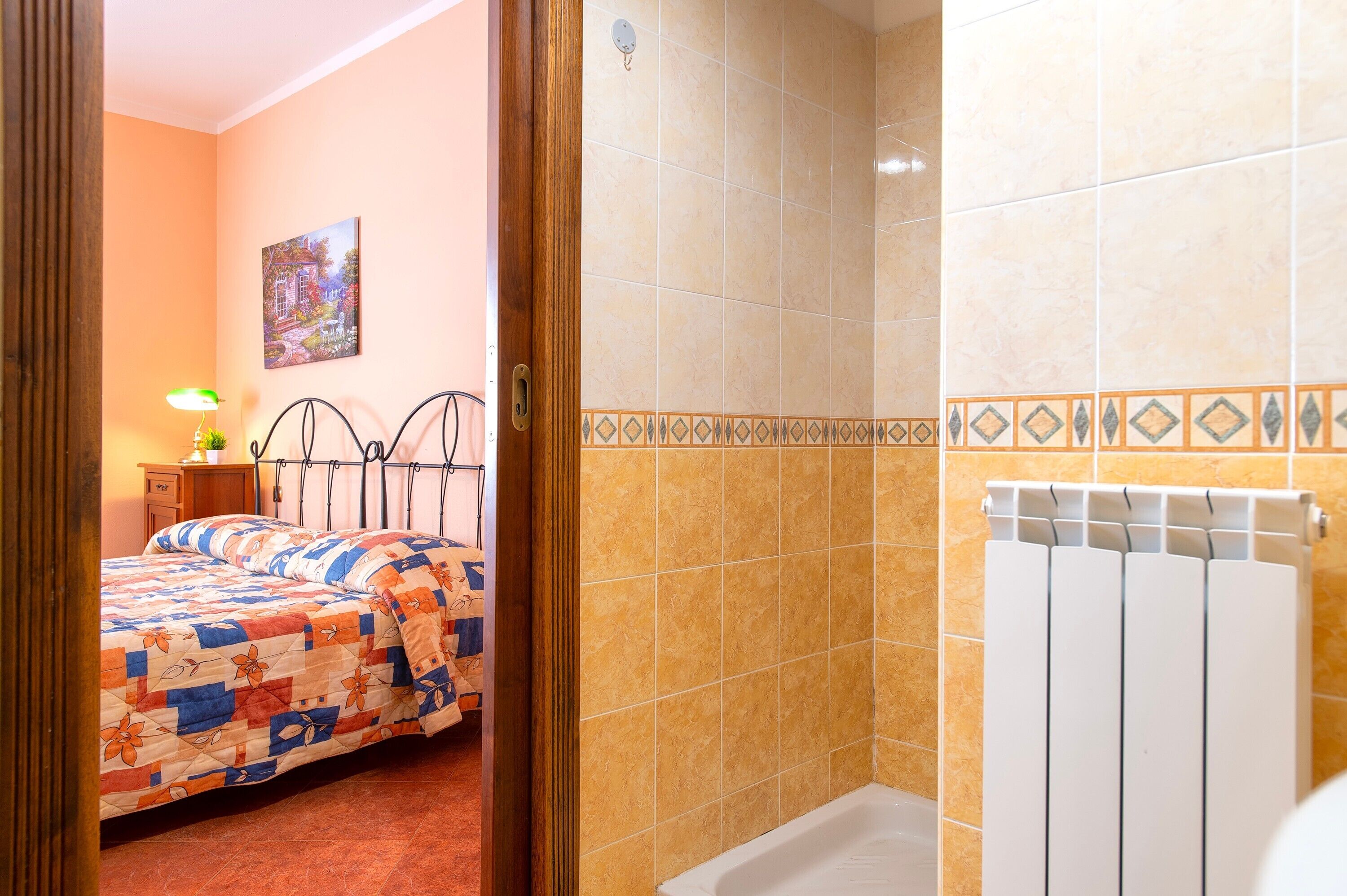 1 bedroom, iron/ironing board, bed sheets