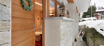Appartement 'A Casa Di Anna' met uitzicht op de bergen, eigen tuin en Wi-Fi