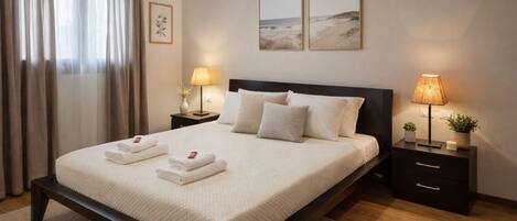 1 bedroom, iron/ironing board, travel crib, free WiFi