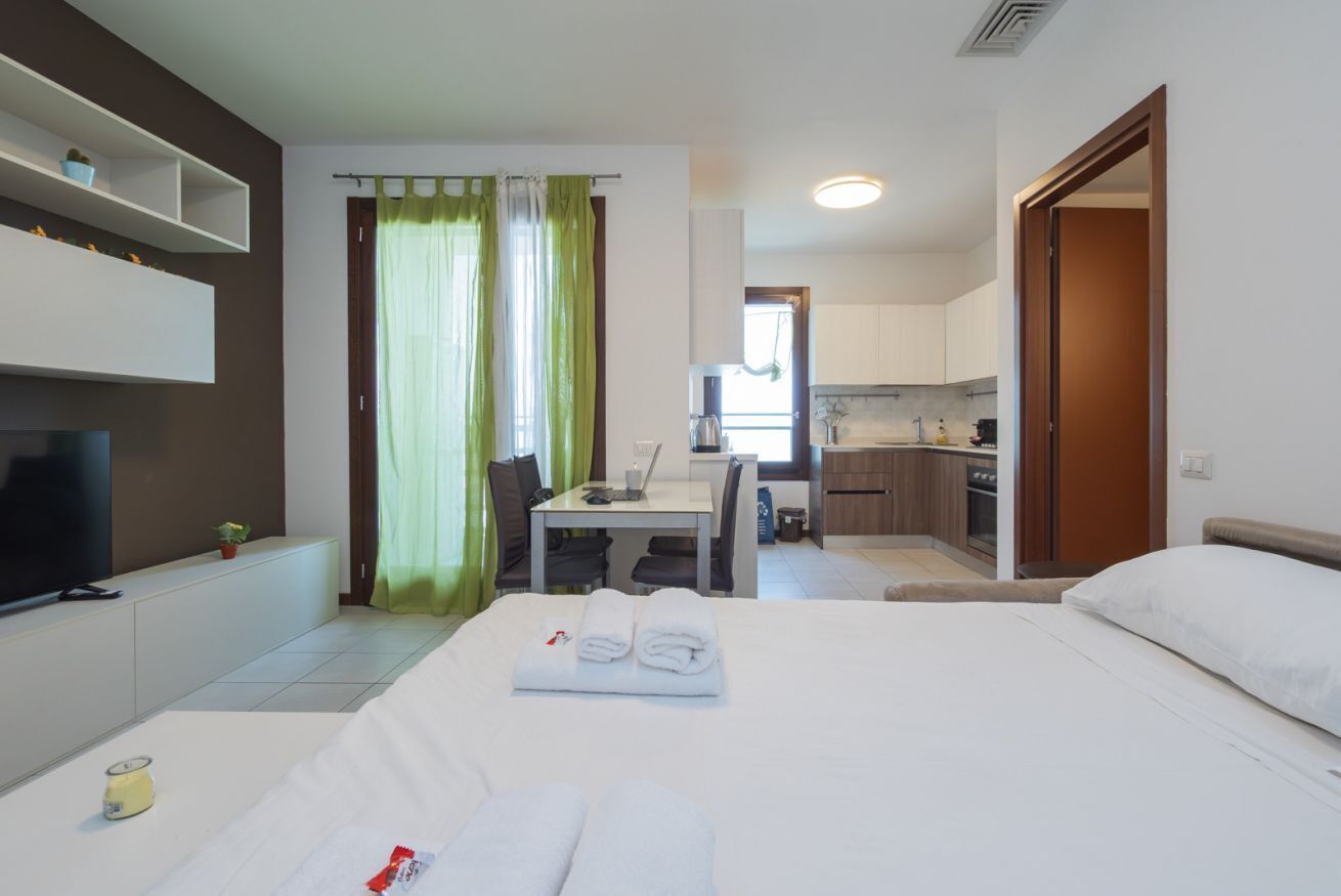 1 Schlafzimmer, Bügeleisen/Bügelbrett, Reisekinderbett, kostenloses WLAN