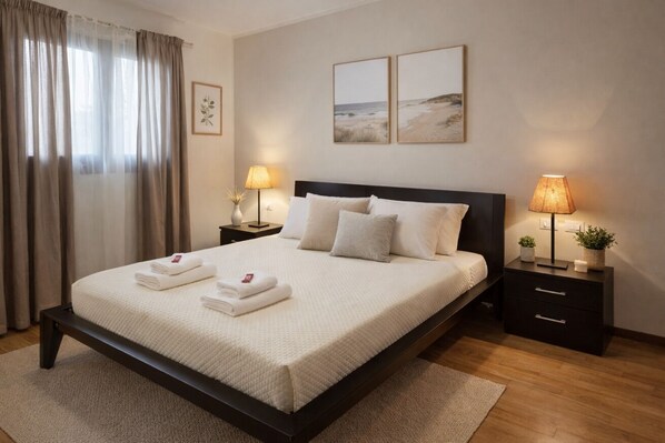 1 bedroom, iron/ironing board, travel cot, free WiFi