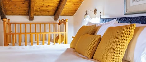 1 bedroom, in-room safe, iron/ironing board, travel crib