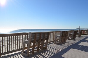 On the beach