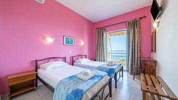 2 間睡房、熨斗/熨衫板、免費 Wi-Fi、床單