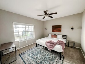 Desk, iron/ironing board, free WiFi, bed sheets