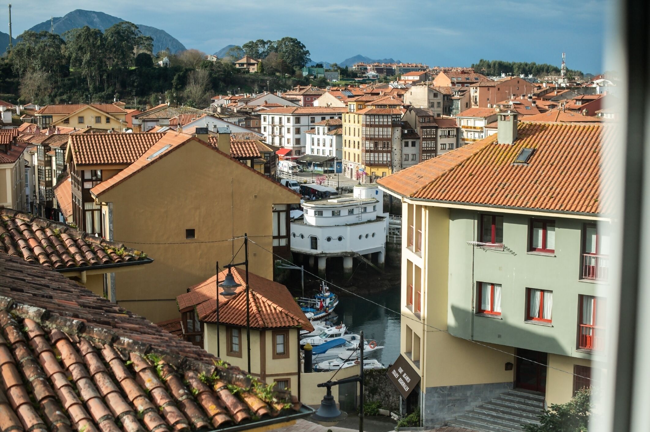 Vue depuis l’hébergement