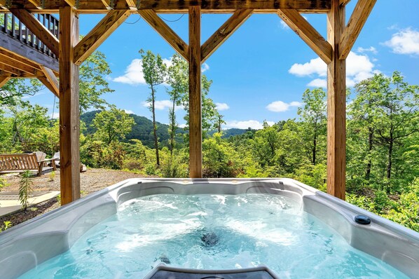 Bañera de hidromasaje exterior