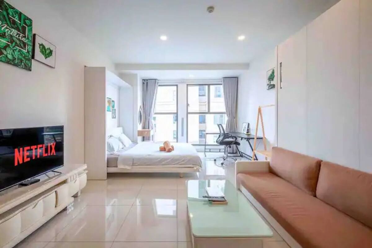 Apartamento luxo, 1 quarto, vista para a cidade | Vista do quarto