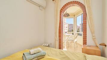 1 soveværelse, strygejern/strygebræt, gratis Wi-Fi, sengetøj