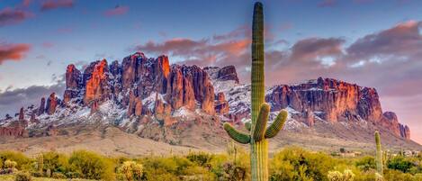 Sedona Red Rocks in Winter