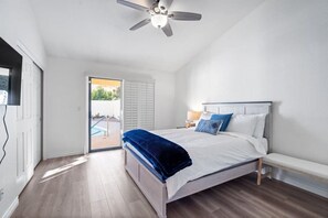 3 Schlafzimmer, Zimmersafe, Schreibtisch, Bügeleisen/Bügelbrett