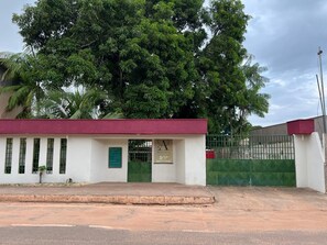 Façade de l’hébergement