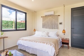 Junior Studio, 1 King Bed with Sofa bed, Refrigerator, Golf View - Studio 55 Private HotTube (Puerto Aventuras)