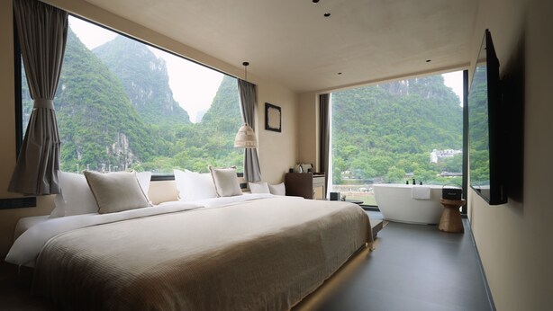 Phòng đôi hoặc 2 giường đơn có tầm nhìn toàn cảnh, lanai