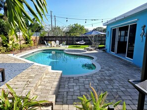 Alberca al aire libre 