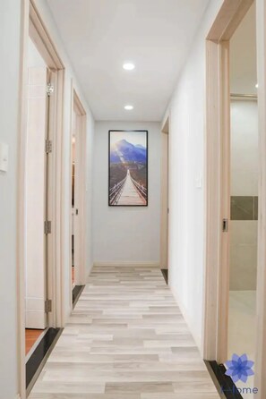 3 bedrooms, blackout drapes, free WiFi, bed sheets