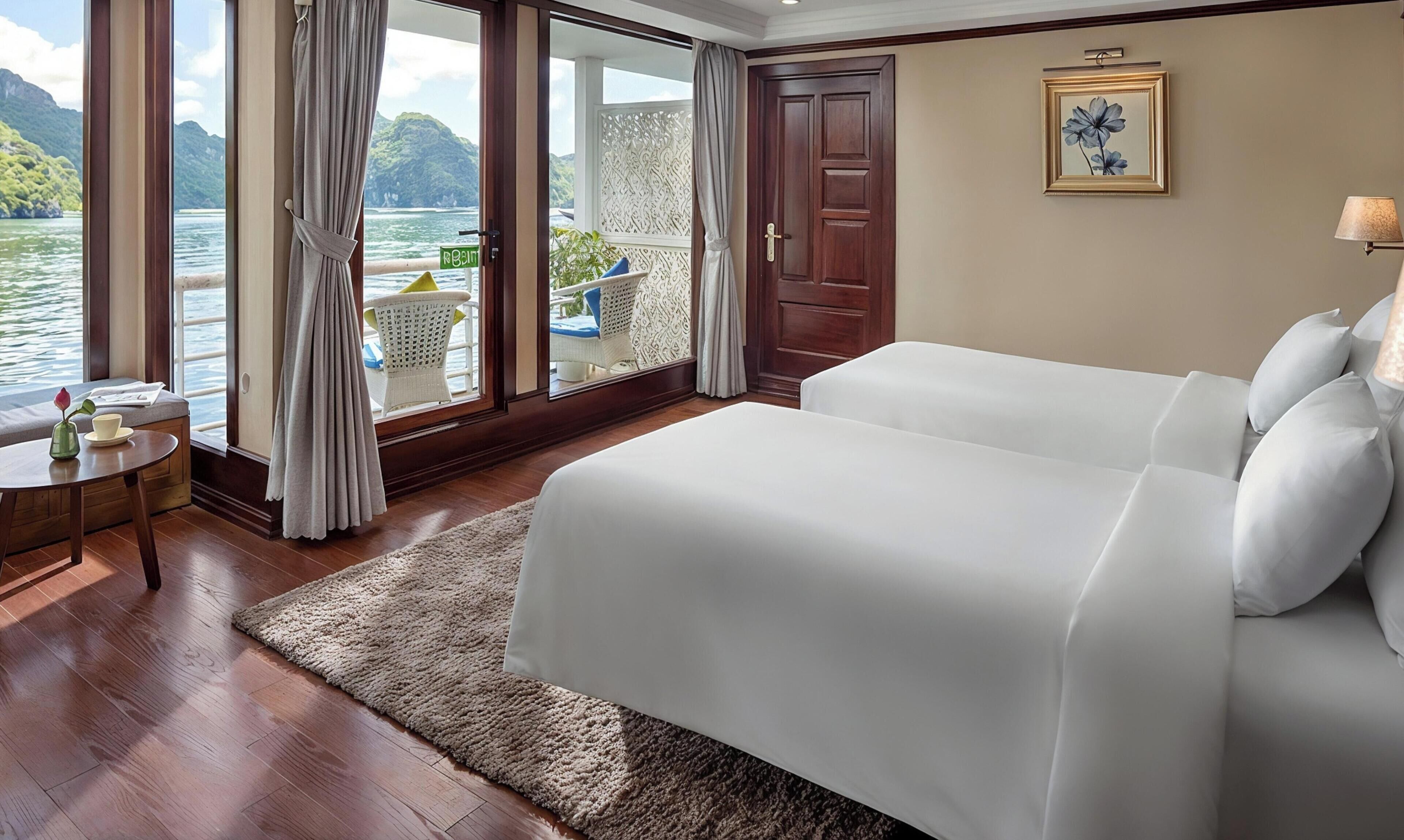 Desk, blackout drapes, soundproofing, iron/ironing board