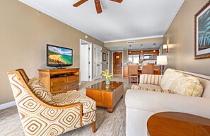 Smart TV, DVD player, stereo, offices