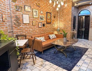 Deluxe-svíta - 2 svefnherbergi | Stofa