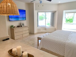 奢華公寓客房, 海灘景, 海濱 | 2 間睡房、遮光窗簾/窗簾、熨斗/熨衫板、免費 Wi-Fi