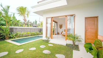 Luxury Villa, Pool View | Courtyard view