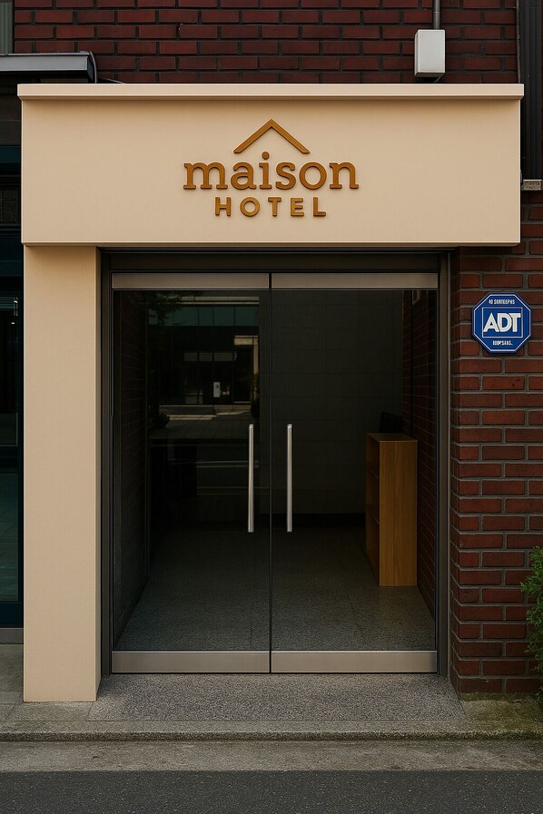 Fassade der Unterkunft