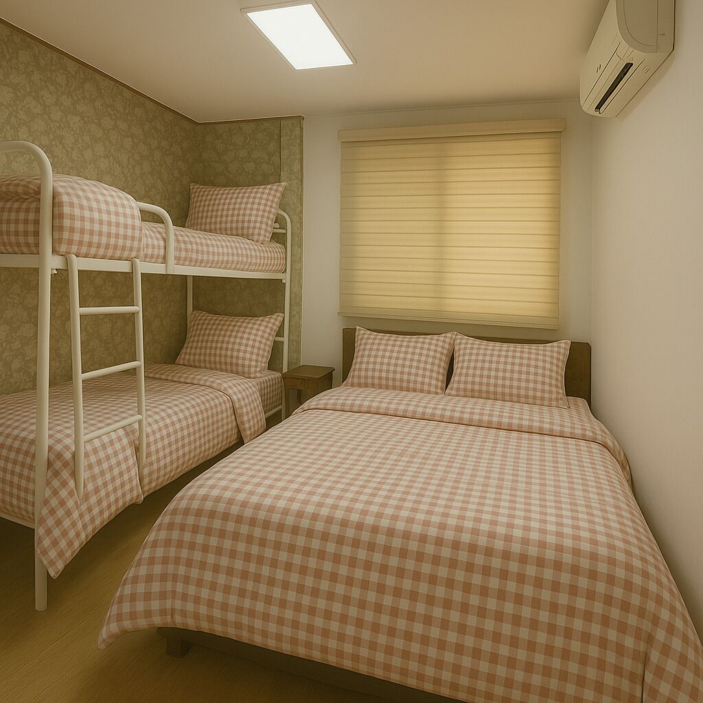 Chambre Quadruple « Premier », non-fumeur, vue ville