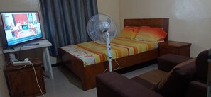 1 غرفة نوم وواي فاي وملاءات أسرّة