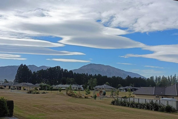 Mt Hutt in summer.