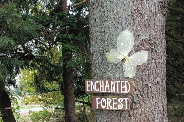 Enchanted Forest Walk entrance.